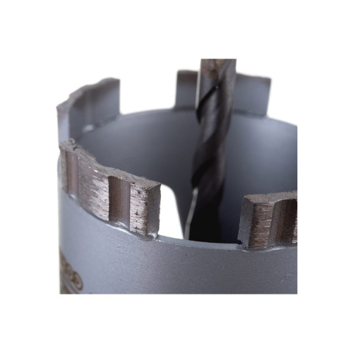 Коронка алмазная по бетону Hilberg Laser Five Teeth HP268 68 мм