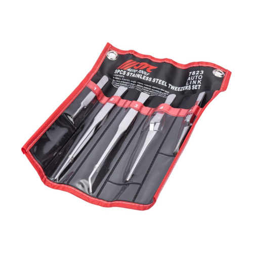 Набор пинцетов JTC 7823 нерж. сталь 5 шт