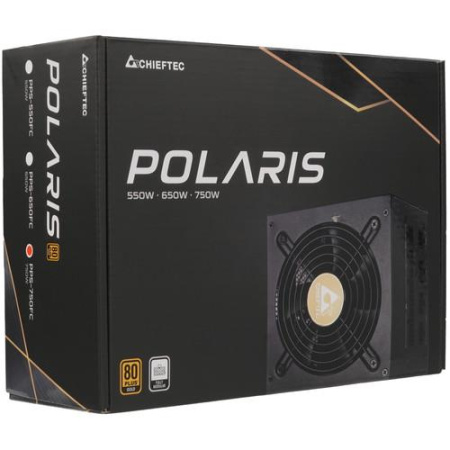 Блок питания Chieftec POLARIS 750W [PPS-750FC] черный