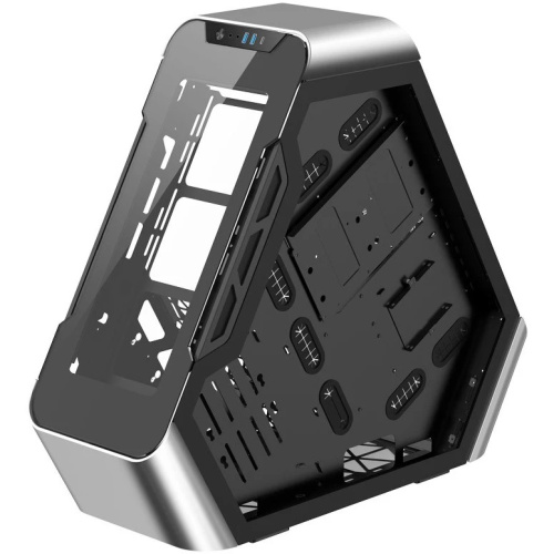 Корпус JONSBO TR03-G Silver glass panel