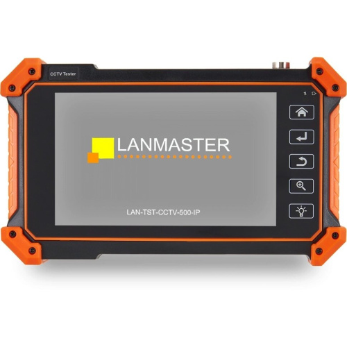 Тестер LanMaster LAN-TST-CCTV-500-IP оранжевый, черный