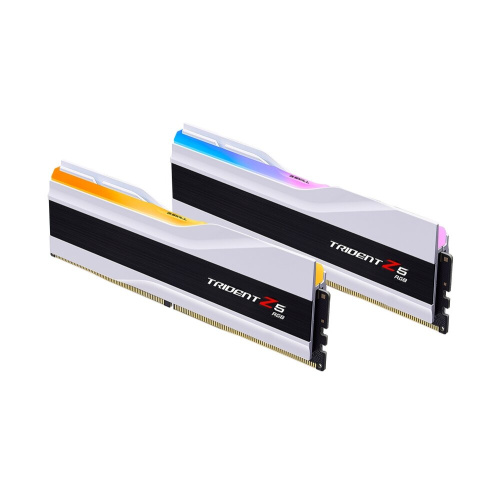 ОЗУ G.SKILL Trident Z5 RGB 64GB (F5-6000J3040G32GX2-TZ5RW) (2x32GB) DDR5 6000MHz CL30 (30-40-40-96) 1.4V / White