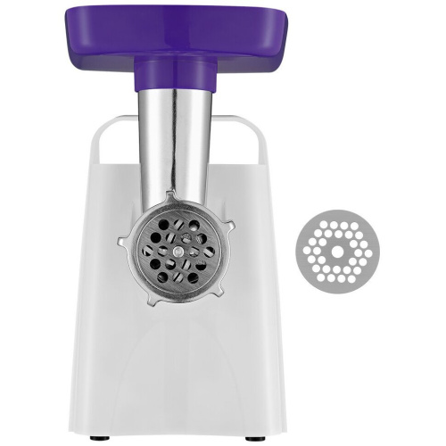 Мясорубка Kitfort КТ-2112-1 белый/синий