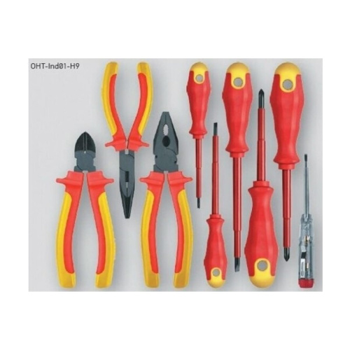 Набор диэлектрического усиленного инструмента Онлайт 82969 OHT-Ind01-H9/9 шт
