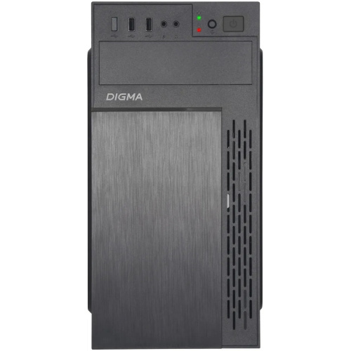 Корпус Digma DCC-MN301 черный без БП mATX 1x80mm 2x120mm 1xUSB2.0 1xUSB3.0 audio