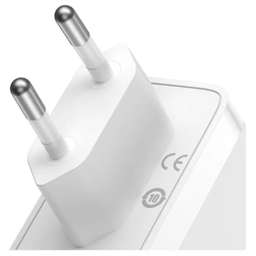 СЗУ Baseus GaN5 Pro CCGP100202 Fast Charger 2C+U 140W EU White (Type-C to Type-C 240W 1m)